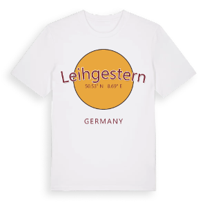 Leihgestern cirkel t-shirt – ekologisk bomull t-shirt från Pinshirt