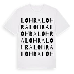 Lohra ordlek t-shirt – ekologisk bomull t-shirt från Pinshirt