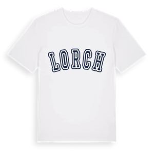 Lorch college t-shirt – ekologisk bomull t-shirt från Pinshirt
