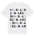 Main-Kinzig-Kreis ordlek t-shirt