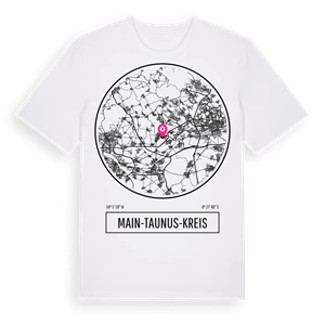 Main-Taunus-Kreis t-shirt – ekologisk bomull t-shirt från Pinshirt