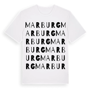 Marburg ordlek t-shirt – ekologisk bomull t-shirt från Pinshirt