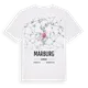 Marburg karta t-shirt