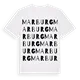 Marburg ordlek t-shirt