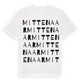 Mittenaar ordlek t-shirt