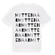 Mittenaar ordlek t-shirt