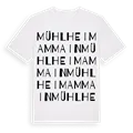 Mühlheim am Main ordlek t-shirt