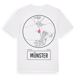 Münster t-shirt – ekologisk bomull t-shirt från Pinshirt