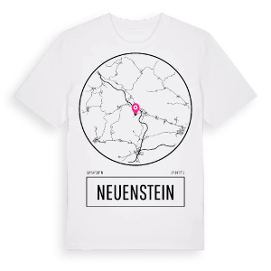 Neuenstein t-shirt – ekologisk bomull t-shirt från Pinshirt