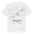 Neustadt (Hessen) karta t-shirt