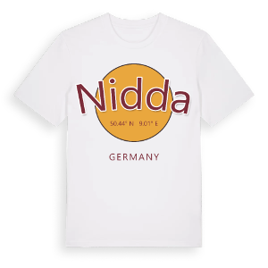 Nidda cirkel t-shirt – ekologisk bomull t-shirt från Pinshirt