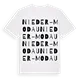 Nieder-Modau ordlek t-shirt
