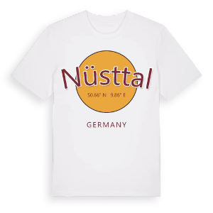 Nüsttal cirkel t-shirt – ekologisk bomull t-shirt från Pinshirt