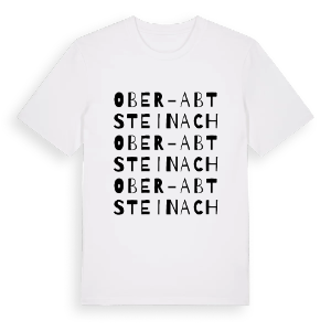 Ober-Abtsteinach ordlek t-shirt – ekologisk bomull t-shirt från Pinshirt