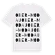 Ober-Modau ordlek t-shirt