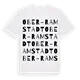 Ober-Ramstadt ordlek t-shirt