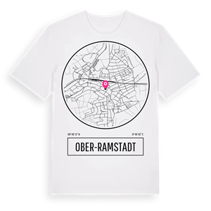 Ober-Ramstadt t-shirt – ekologisk bomull t-shirt från Pinshirt