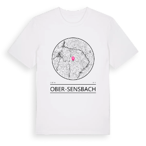 Ober-Sensbach t-shirt – ekologisk bomull t-shirt från Pinshirt