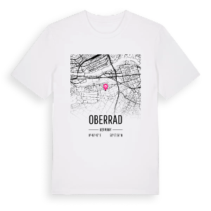 Oberrad karta t-shirt – ekologisk bomull t-shirt från Pinshirt