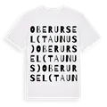 Oberursel (Taunus) ordlek t-shirt