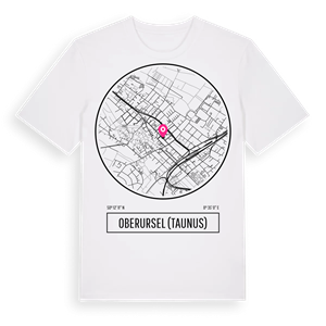 Oberursel (Taunus) t-shirt – ekologisk bomull t-shirt från Pinshirt