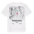 Odenwaldkreis karta t-shirt