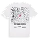 Odenwaldkreis karta t-shirt