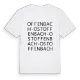 Offenbach-Ost ordlek t-shirt