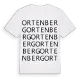 Ortenberg ordlek t-shirt