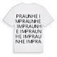 Praunheim ordlek t-shirt