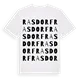 Rasdorf ordlek t-shirt