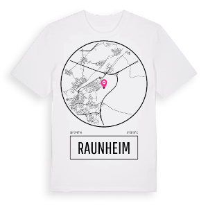 Raunheim t-shirt – ekologisk bomull t-shirt från Pinshirt
