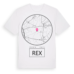 Rex t-shirt – ekologisk bomull t-shirt från Pinshirt