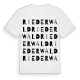 Riederwald ordlek t-shirt