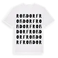 Roßdorf ordlek t-shirt