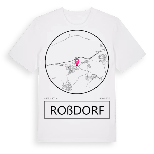 Roßdorf t-shirt – ekologisk bomull t-shirt från Pinshirt