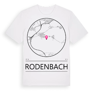 Rodenbach t-shirt – ekologisk bomull t-shirt från Pinshirt
