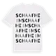 Schaafheim ordlek t-shirt