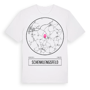 Schenklengsfeld t-shirt – ekologisk bomull t-shirt från Pinshirt