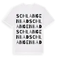 Schlangenbad ordlek t-shirt