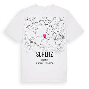Schlitz karta t-shirt – ekologisk bomull t-shirt från Pinshirt