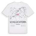 Schlüchtern karta t-shirt