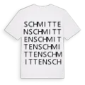 Schmitten ordlek t-shirt