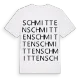 Schmitten ordlek t-shirt