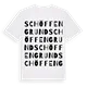 Schöffengrund ordlek t-shirt