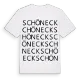 Schöneck ordlek t-shirt