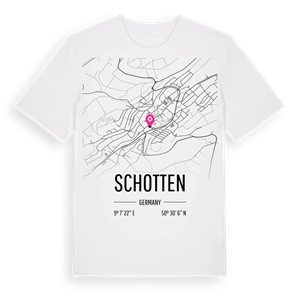 Schotten karta t-shirt – ekologisk bomull t-shirt från Pinshirt