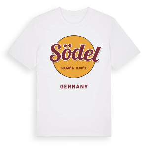 Södel cirkel t-shirt – ekologisk bomull t-shirt från Pinshirt