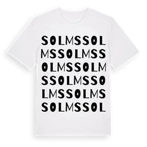 Solms ordlek t-shirt – ekologisk bomull t-shirt från Pinshirt