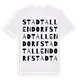 Stadtallendorf ordlek t-shirt